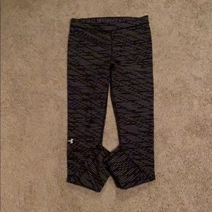 Under armour black and grey tights